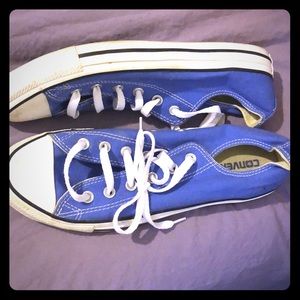 Lavender Converse Sneakers